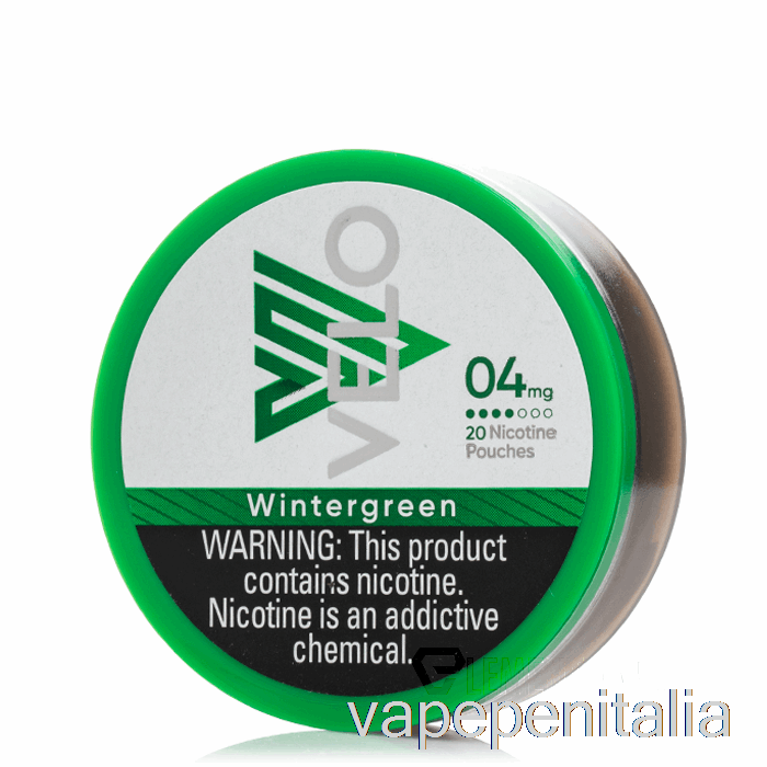 Buste Di Nicotina Con Penna Vape Velo - Wintergreen 4mg
